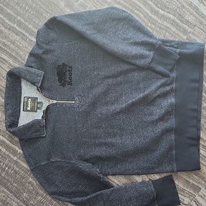 Roots original half zip sweatshirt polo